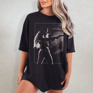 Vintage Cowgirl Western T-Shirt, Retro Rodeo Cowboy Graphic Tee